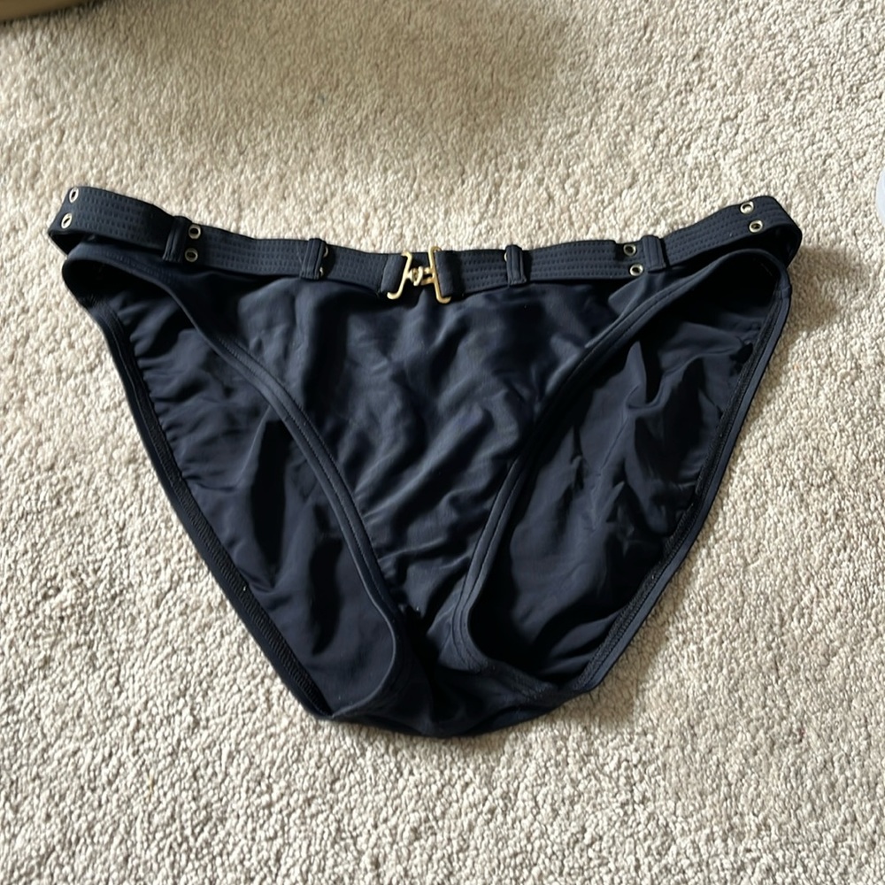 La Blanca black bottom bathing suit